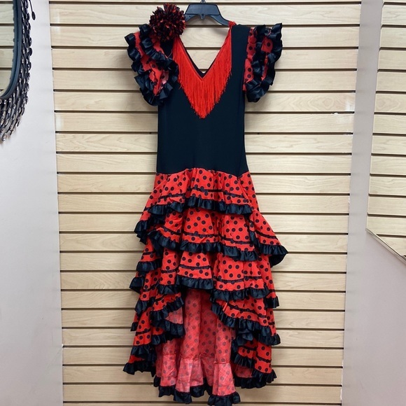 Ballroom Dance Pasadoble women dress Size Small Medium - Picture 1 of 6